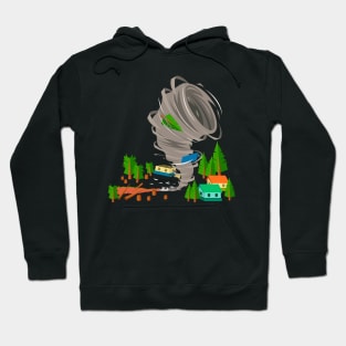 Awesome Tornado Severe Weather Storm Chasers Hoodie